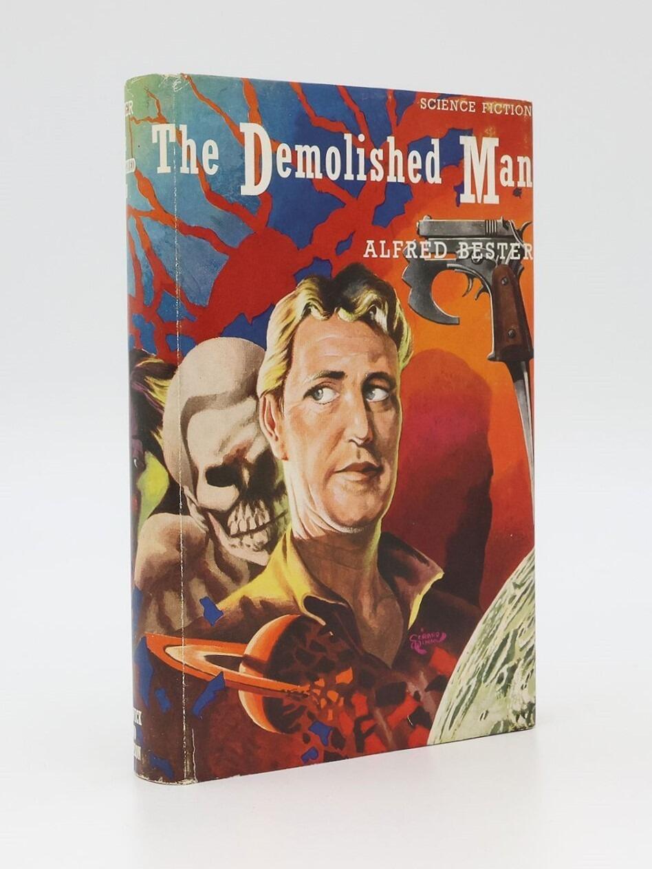 Alfred Bester - The Demolished Man - Sidgwick & Jackson, 1953, First Edition.