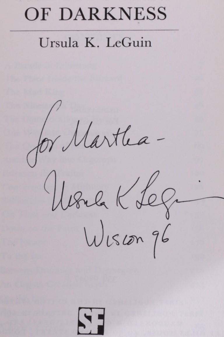 Ursula K. Le Guin - The Left Hand of Darkness - Macdonald, 1969, Signed First Edition.
