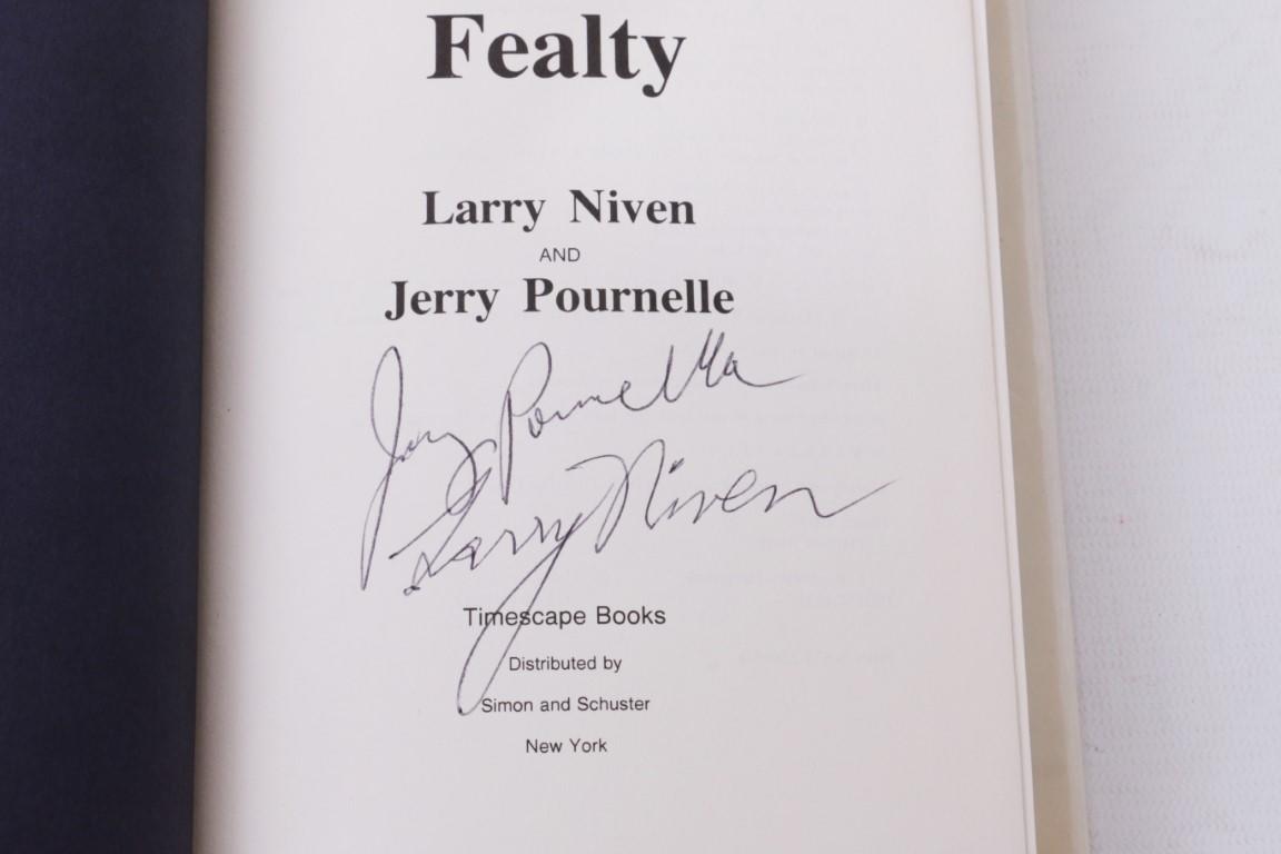 Larry Niven & Jerry Pournelle - Oath of Fealty - Timescape Books, 1981, Signed First Edition.