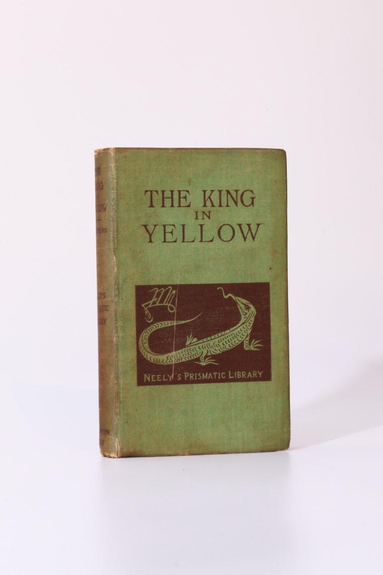 Robert W. Chambers - The King in Yellow - F. Tennyson Neely, 1895, Signed First Edition.