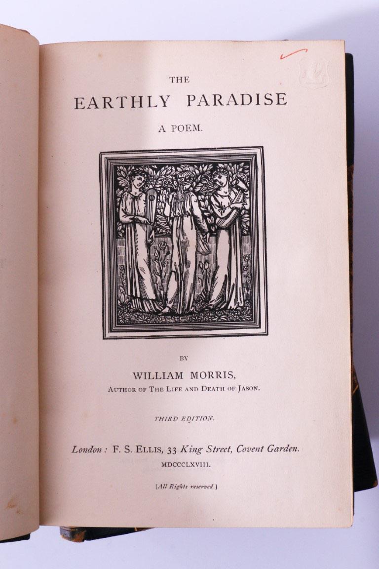 William Morris - The Earthly Paradise - F.S. Ellis, 1868-1870, .