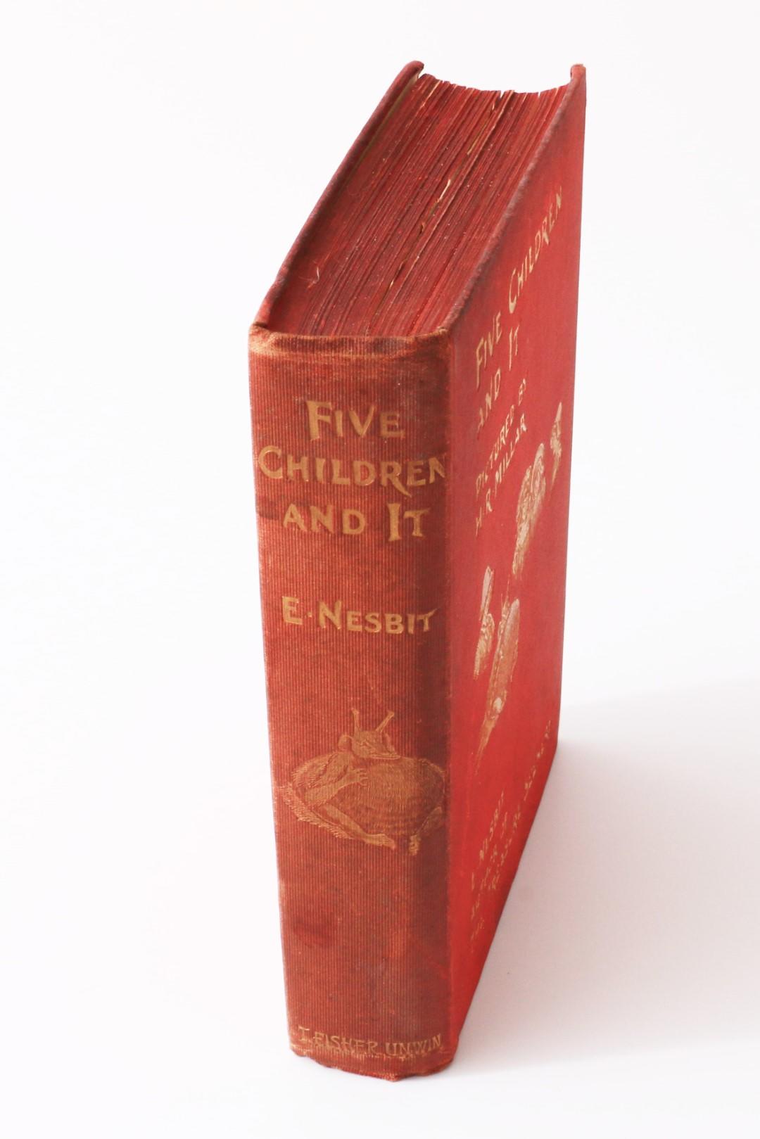 Edith Nesbit - Five Children and It - T. Fisher Unwin, 1902, First Edition.