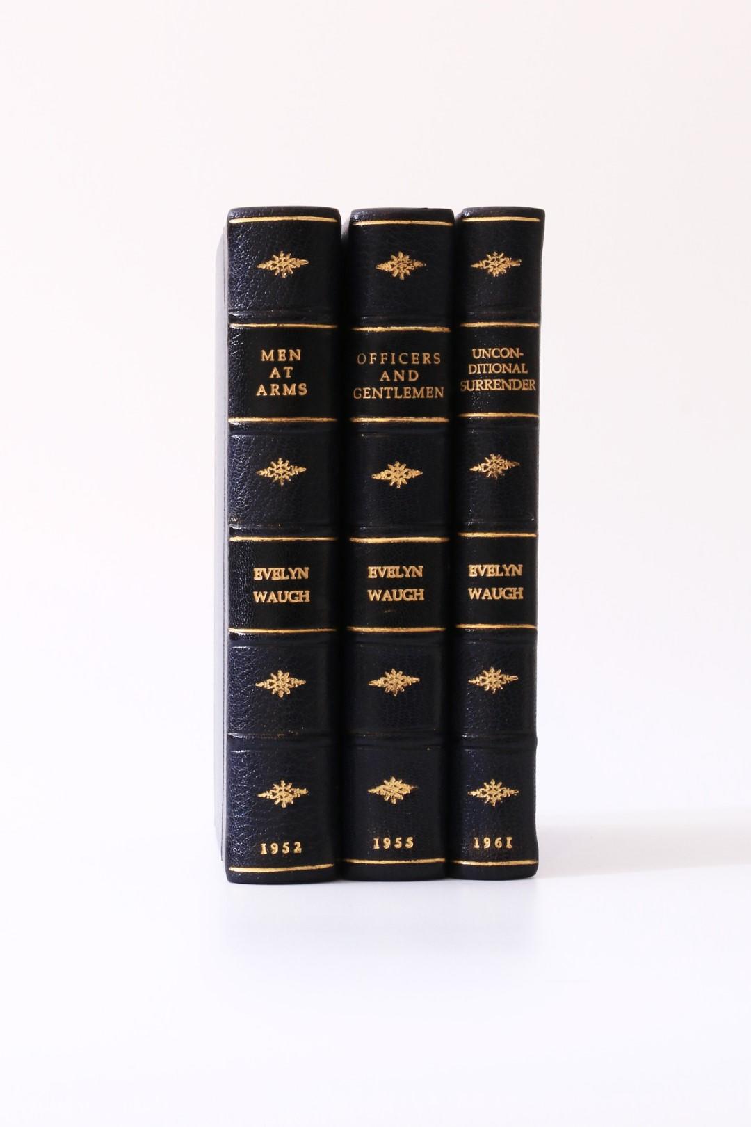 Evelyn Waugh - The Sword of Honour Trilogy [comprising] Men at Arms, Officers and Gentlemen and Unconditional Surrender - Chapman & Hall, 1952-1961, First Edition.