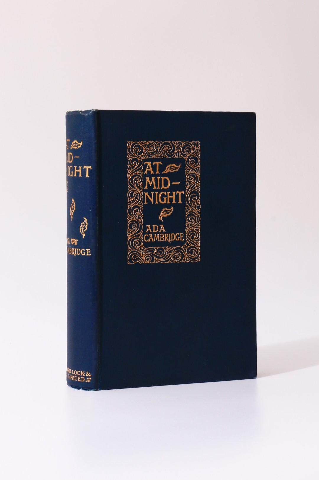 Ada Cambridge - At Midnight - Ward, Lock & Co., 1897, First Edition.