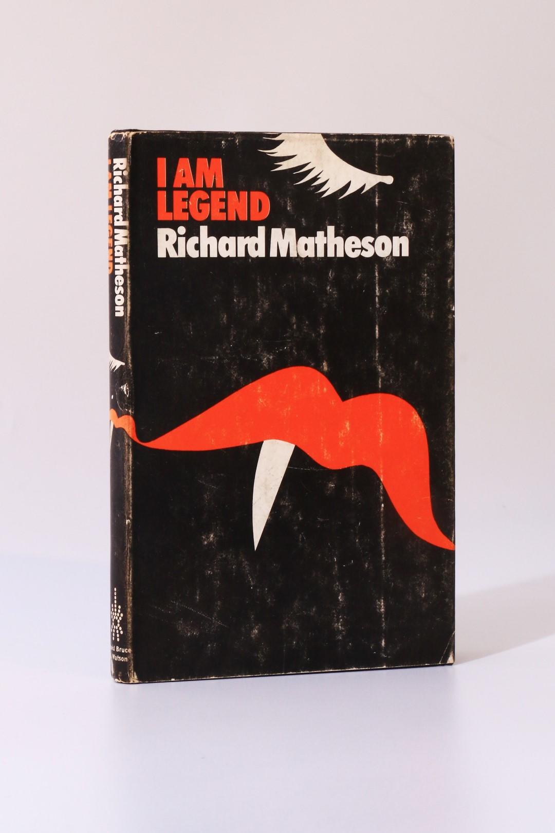Richard Matheson - I Am Legend - David Bruce & Watson, 1974, First Edition.