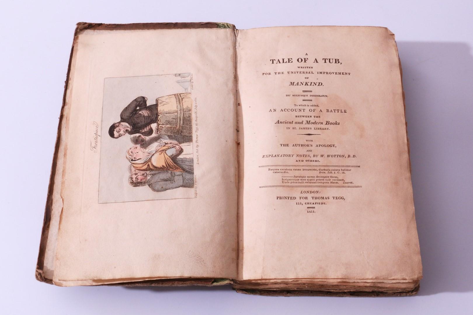Jonathan Swift - A Tale of a Tub - Thomas Tegg, 1811, Later Edition.