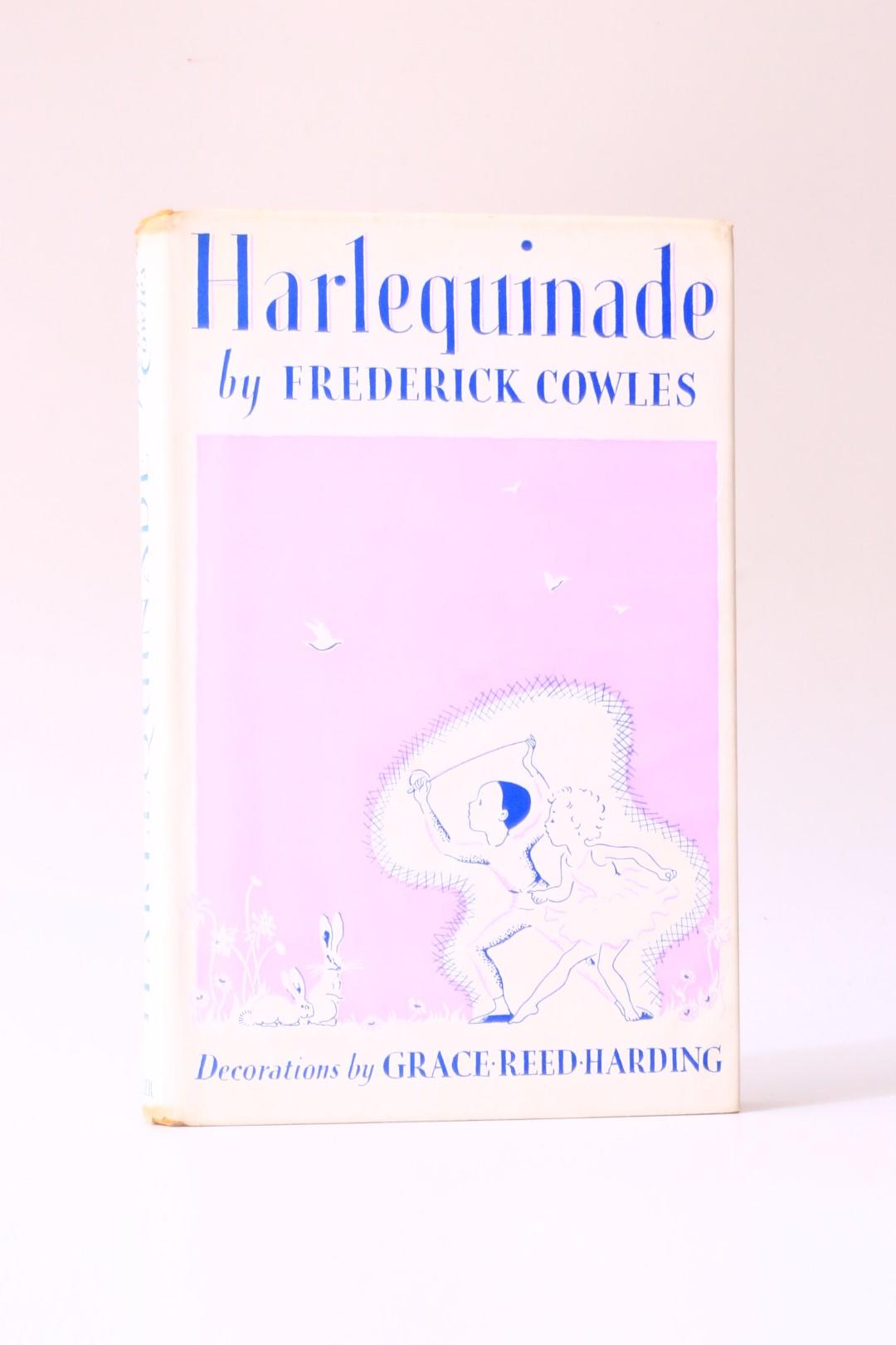 Frederick Cowles - Harlequinade - Frederick Muller, 1937, Signed First Edition.