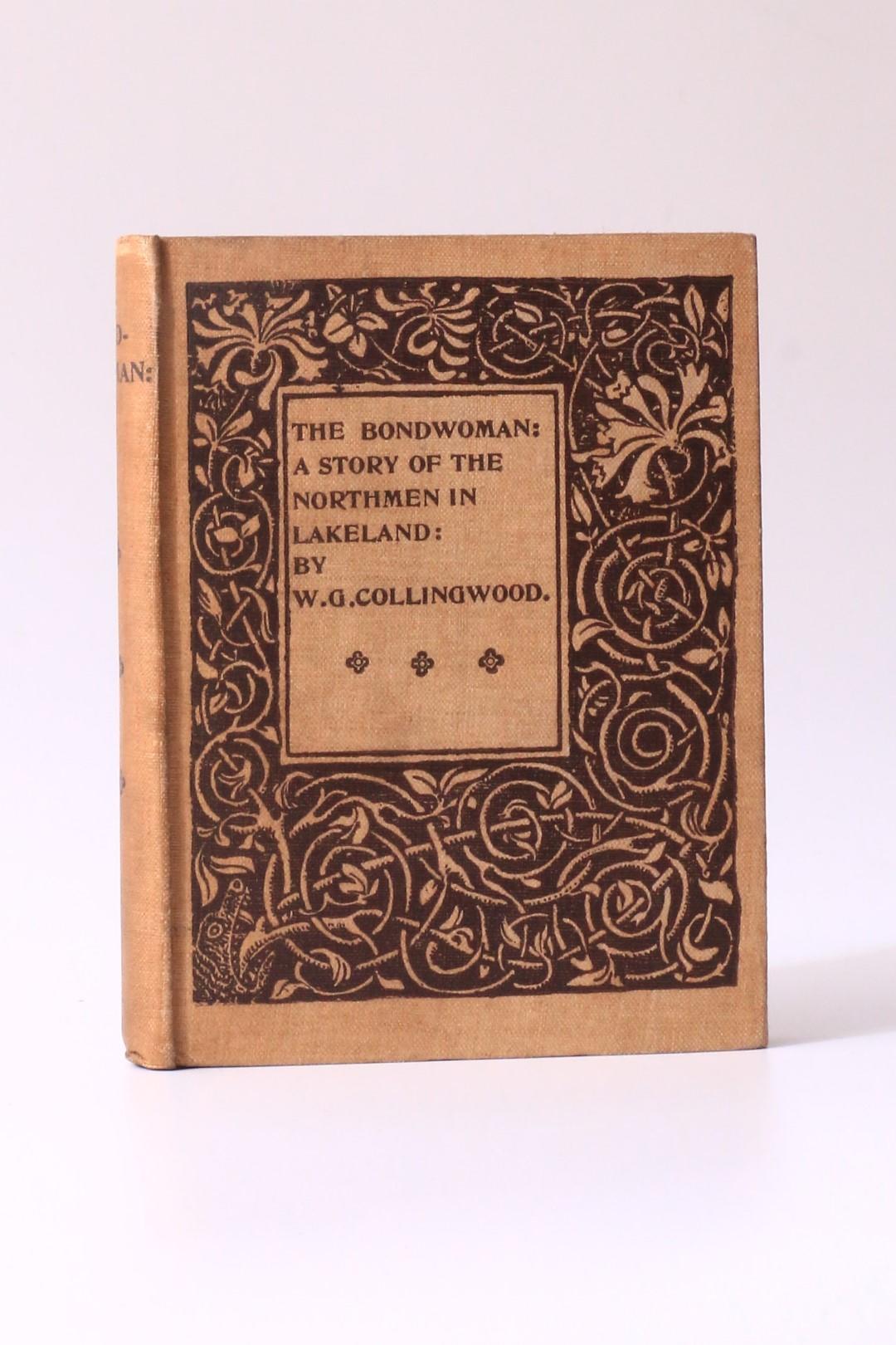 W.G. Collingwood - The Bondwoman: A Story of the Northmen in Lakeland - Edward Arnold, 1896, First Edition.