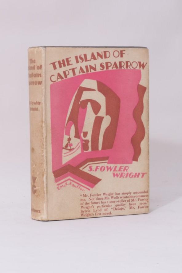 S. Fowler Wright - The Island of Captain Sparrow - Gollancz, 1928, First Edition.