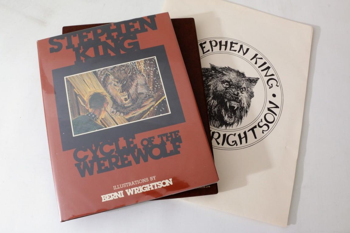 Stephen King - Cycle of the Werewolf w/ Portfolio - Land of Enchantment / Christopher Zavisa, 1983, Limited Edition.