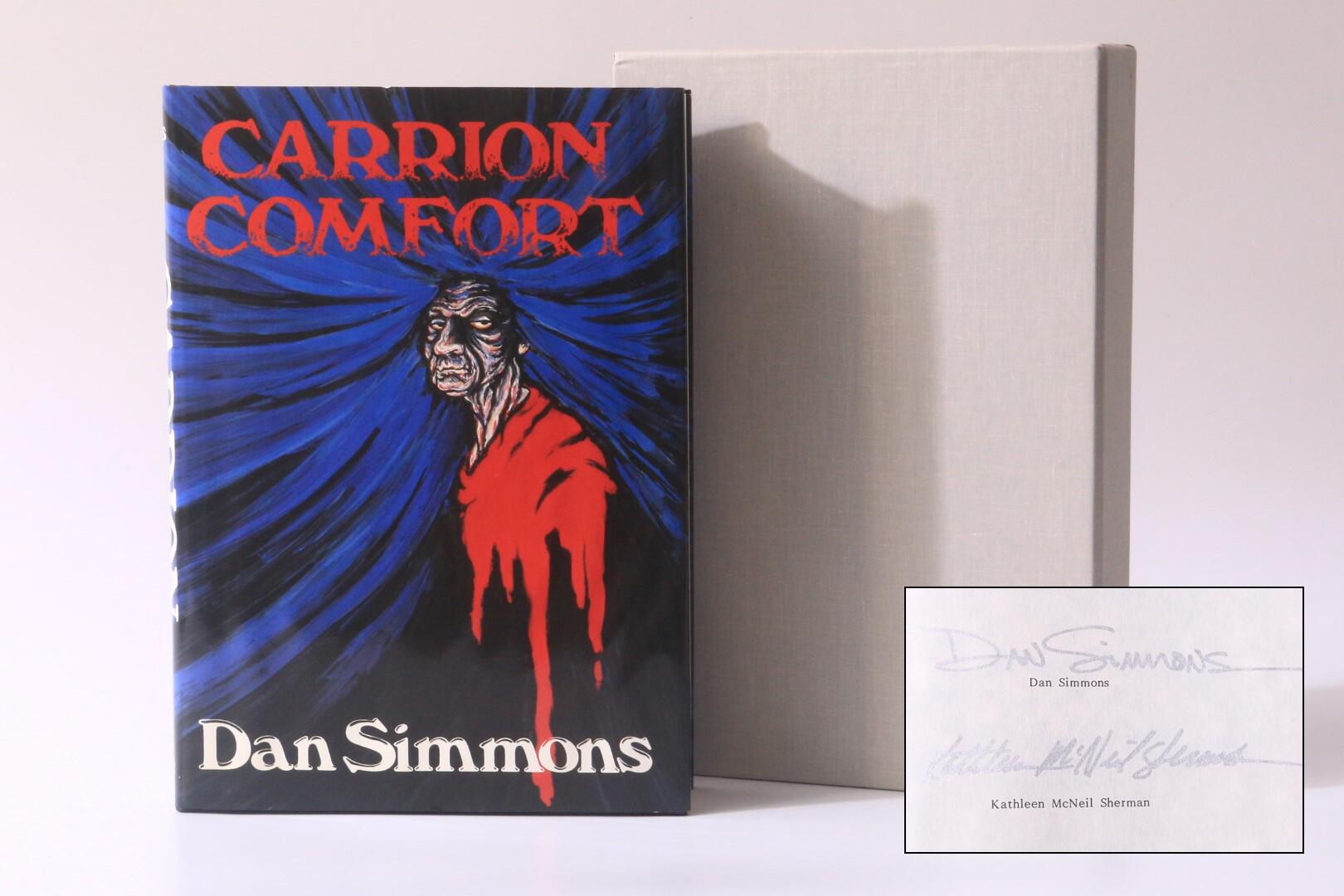 Dan Simmons - Carrion Comfort - Dark Harvest, 1989, Signed Limited Edition.