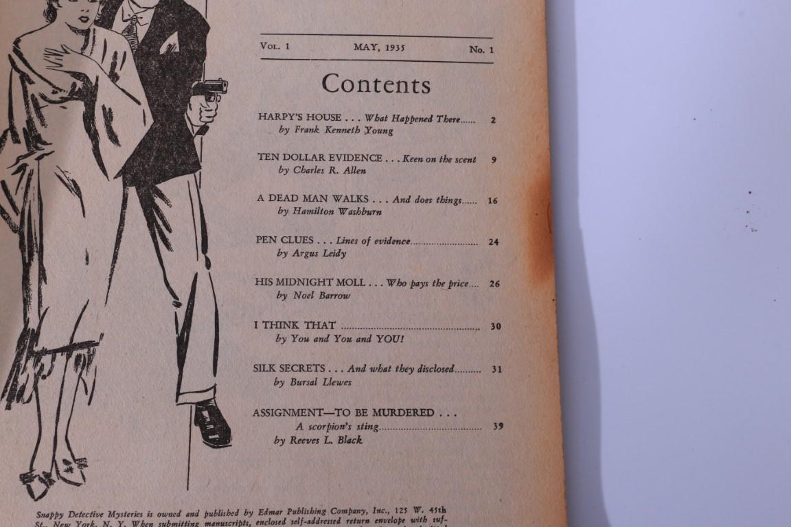 Snappy Detective Magazine [May, 1935] - Edmar Publishing, 1935.