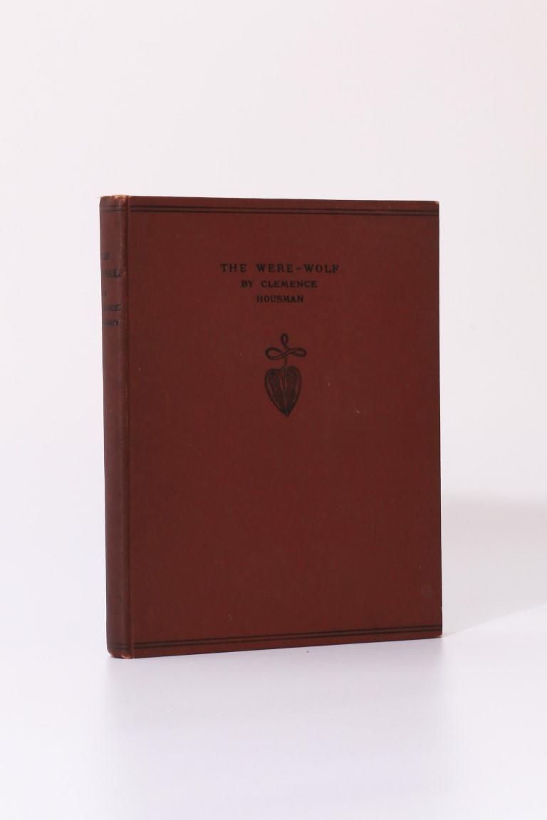 Clemence Housman - The Were-Wolf - John Lane / Bodley Head, 1896, First Edition.
