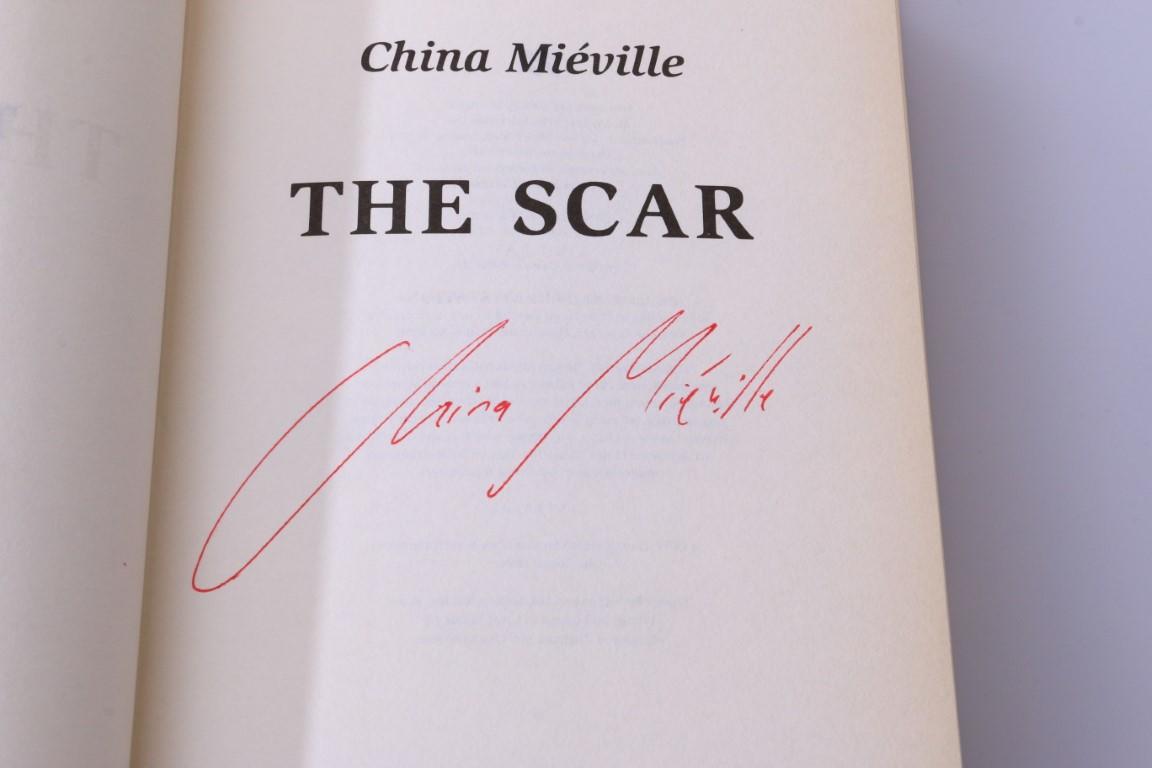 China Mieville - The Scar - Macmillan, 2002, Signed First Edition.