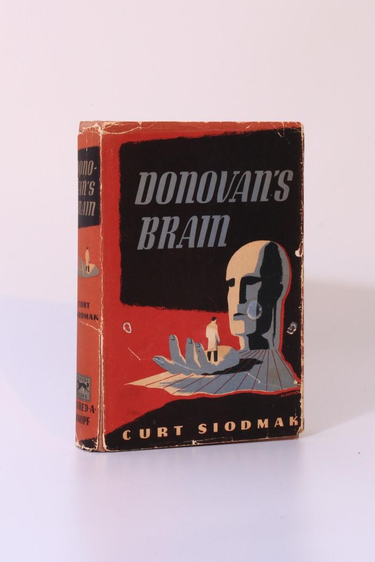 Curt Siodmak - Donovan's Brain - Alfred A. Knopf, 1943, First Edition.