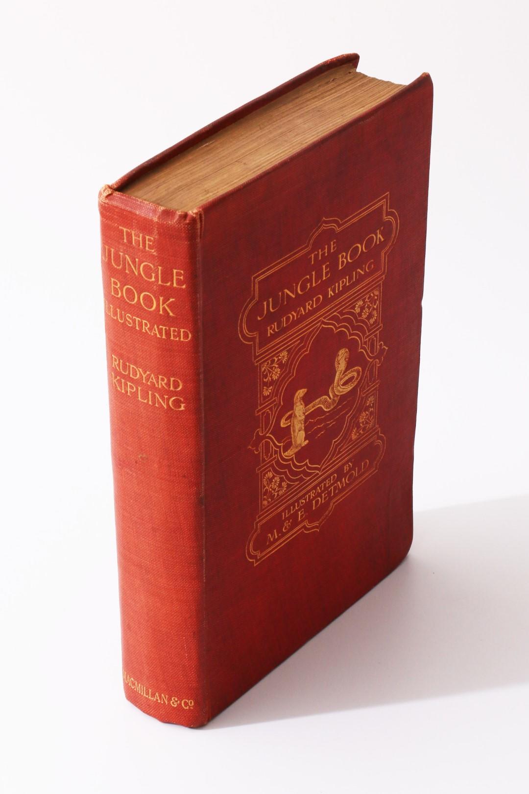 Rudyard Kipling - The Jungle Book - Macmillan & Co., 1908, First Edition.