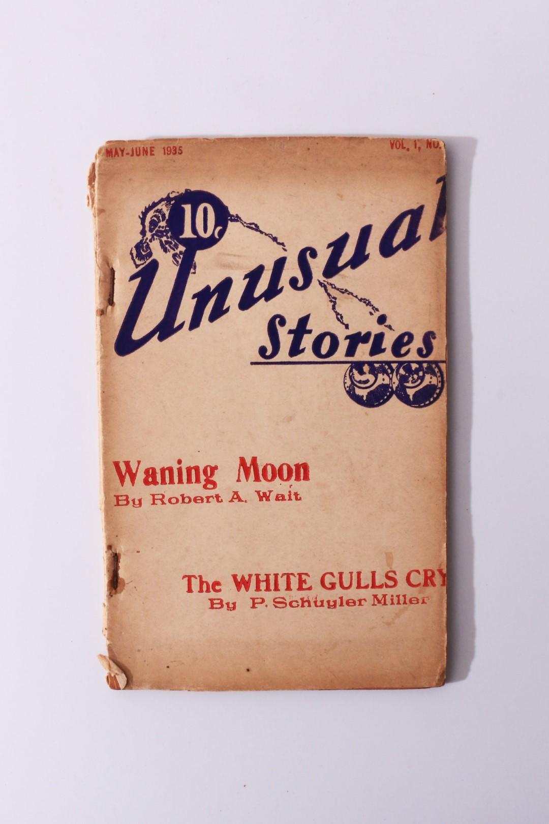 Various - Unusual Stories, Volume I number I, 1935 - Fantasy Publications, 1935, First Edition.