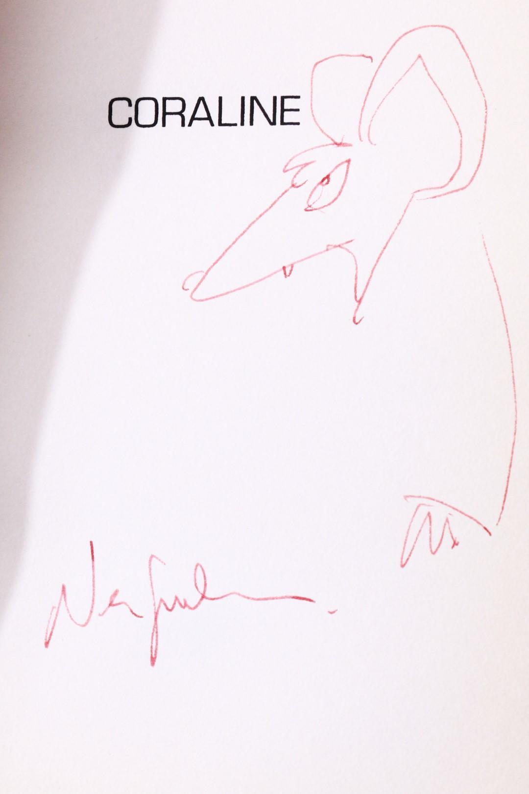 Neil Gaiman - Coraline - Bloomsbury, 2002, Proof. Signed