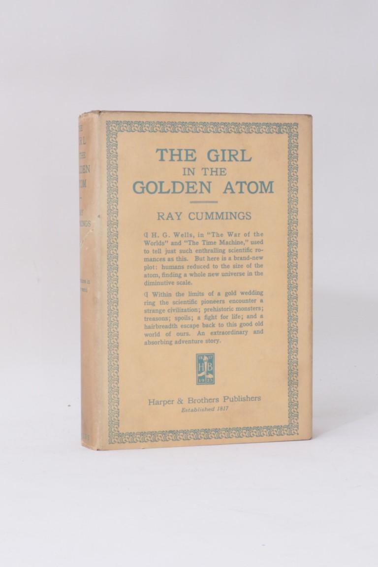 Ray Cummings - The Girl in the Golden Atom - Harper & Brothers, 1923, First Edition.
