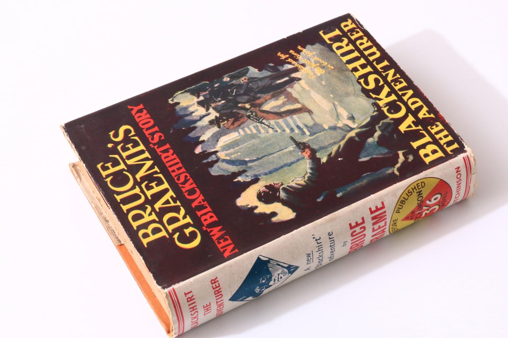 Bruce Graeme - Blackshirt the Adventurer - Hutchinson, nd [1936], First Edition.