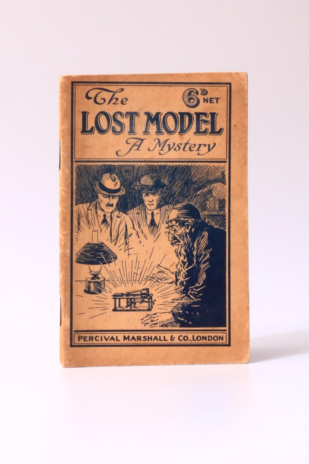 Alfred W. Marshall - The Lost Model: A Mystery - Percival Marshall & Co., n.d. [1923], First Edition.