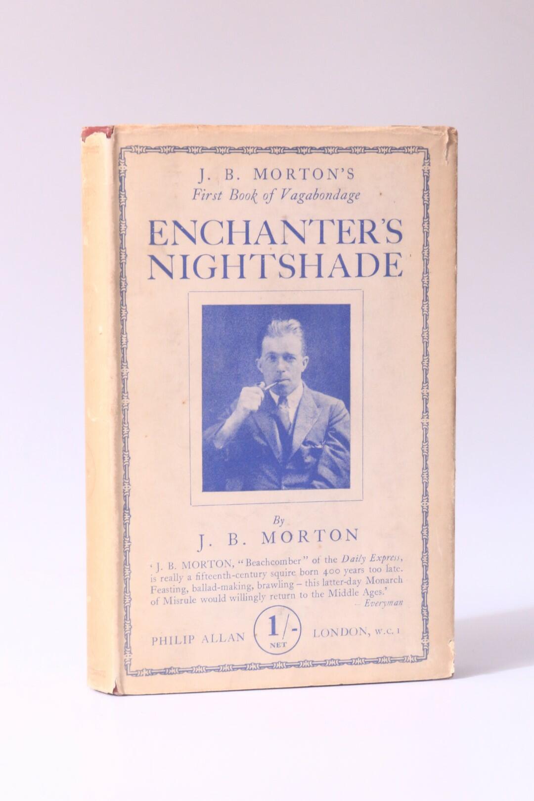 J.B. Morton - Enchanter's Nightshade - Philip Allan, 1921, First Edition.