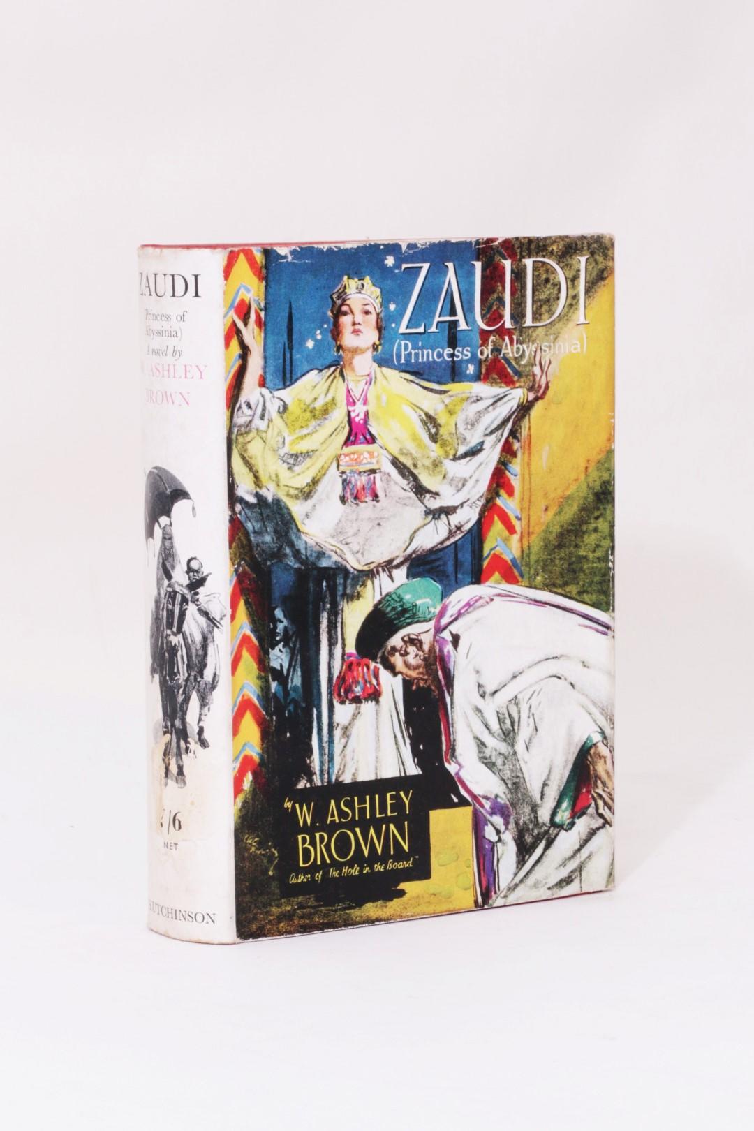 W.Ashley Brown - Zaudi (Princess of Abyssinia) - Hutchinson, 1936, First Edition.
