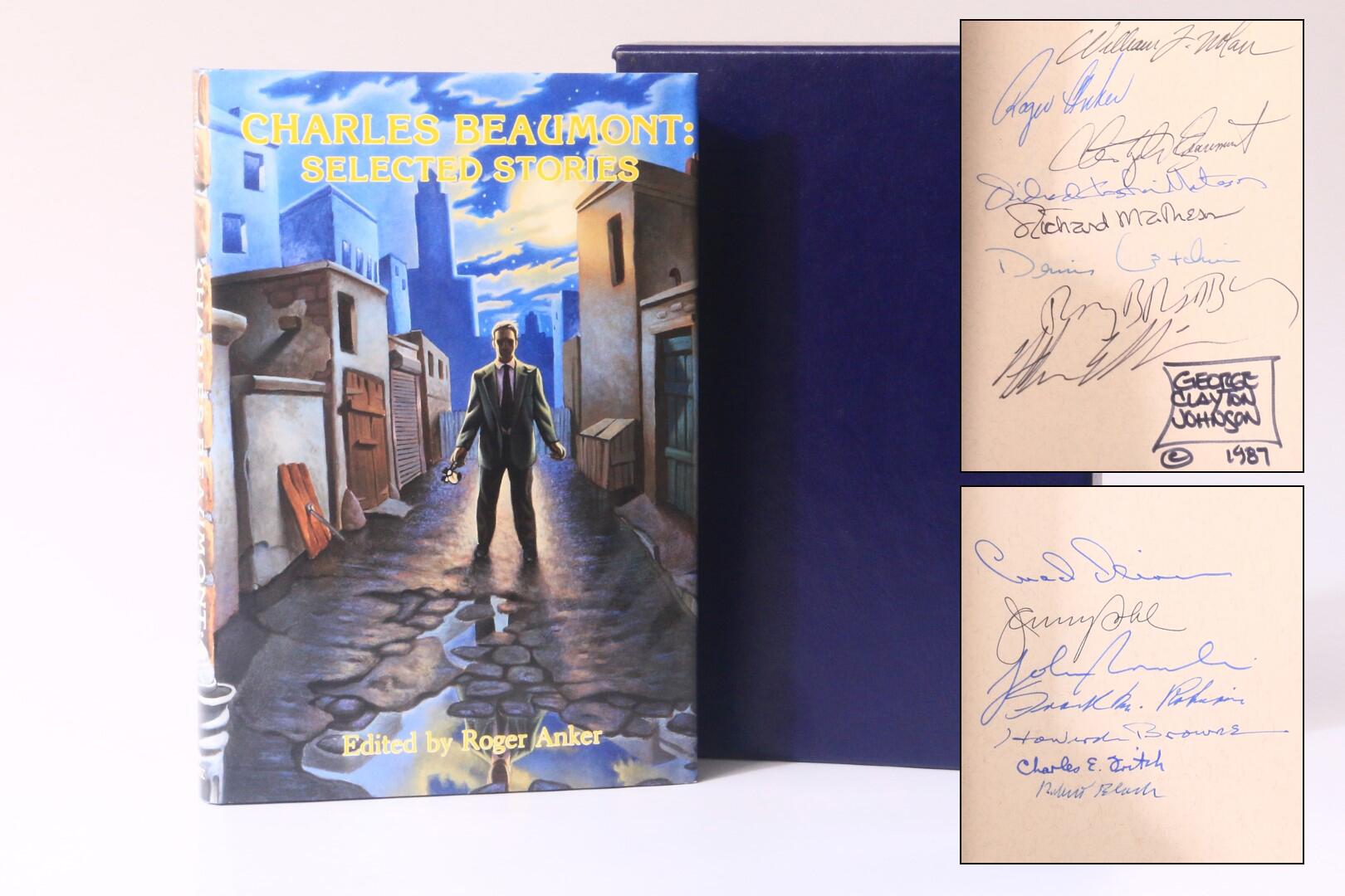 Charles Beaumont - Selected Stories - Dark Harvest, 1988, Signed Limited Edition.