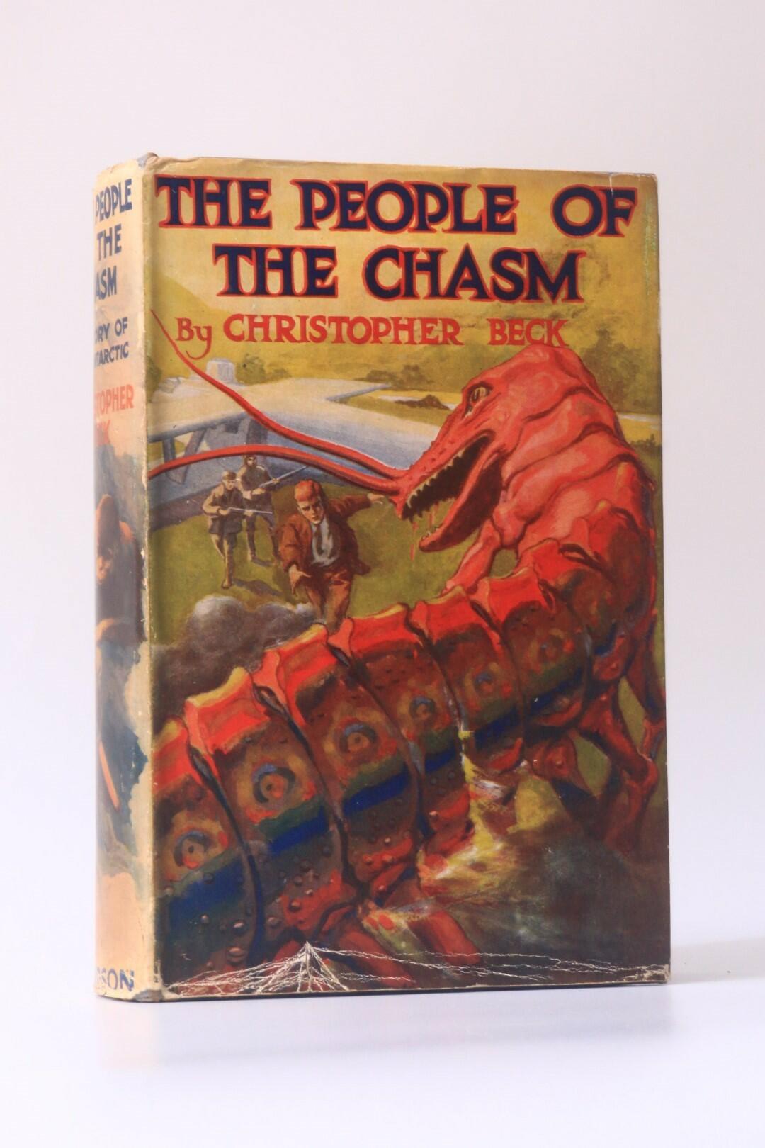 Christopher Beck [T.C. Bridges] - The People of the Chasm - Pearson, n.d. [c1924], Second Edition.