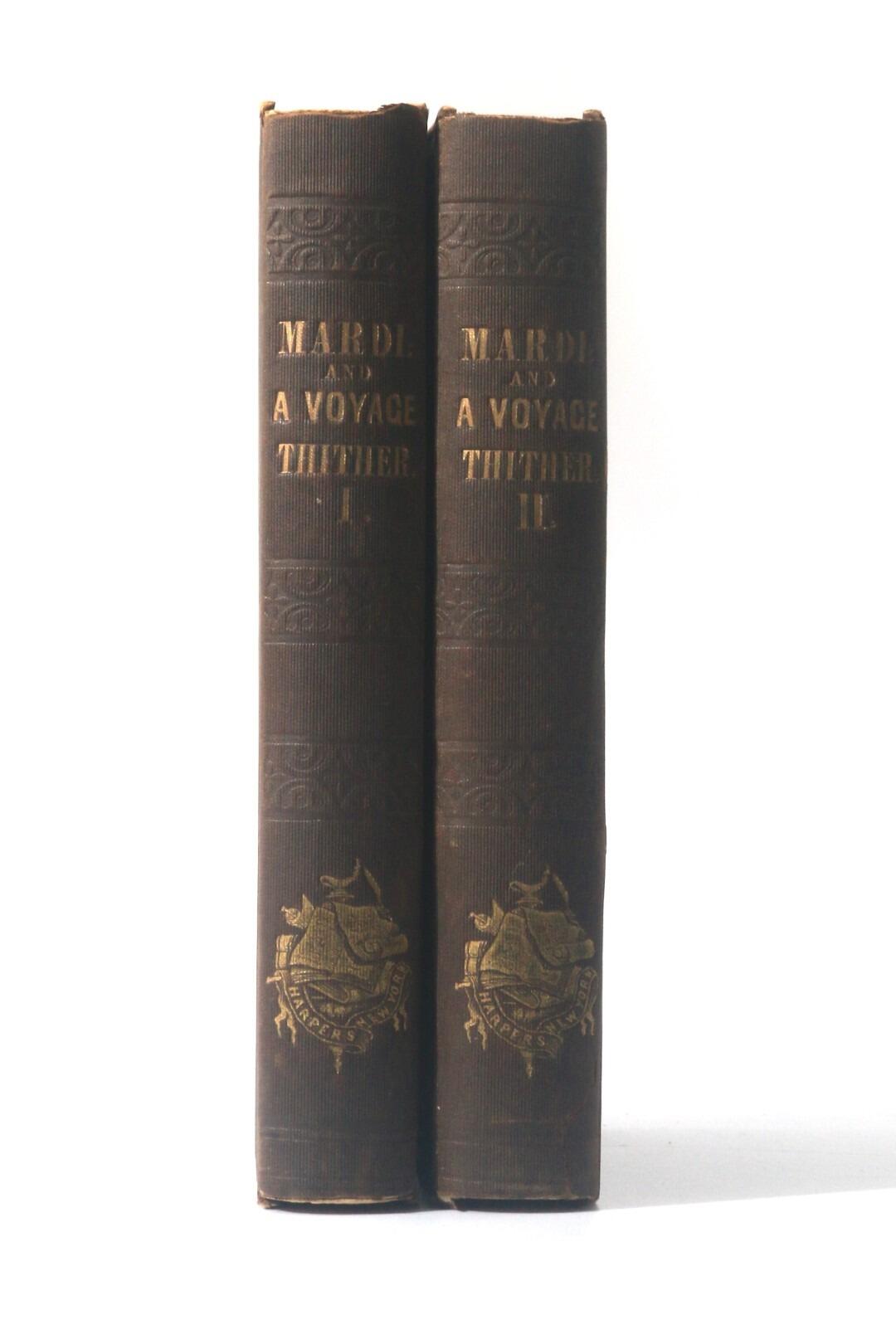 Herman Melville - Mardi: and a Voyage Thither - Harper & Brothers, 1849, First Edition.