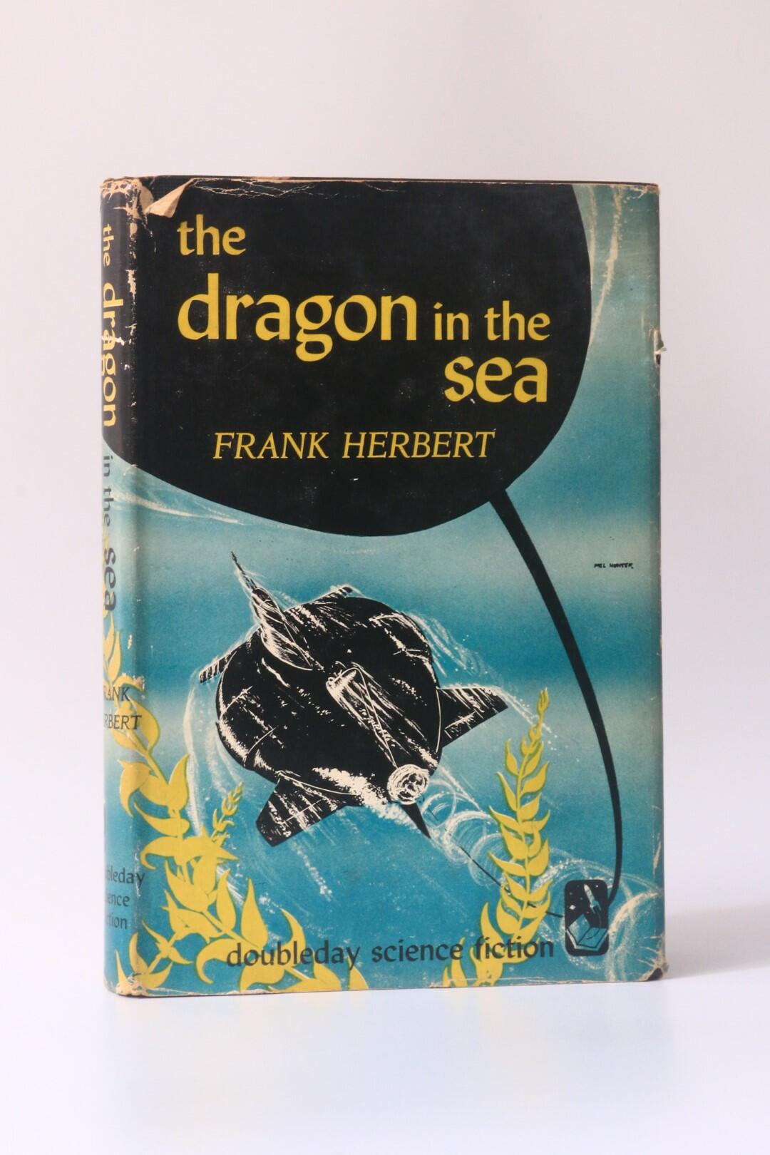 Frank Herbert - The Dragon in the Sea - Doubleday, 1956, Signed First Edition.