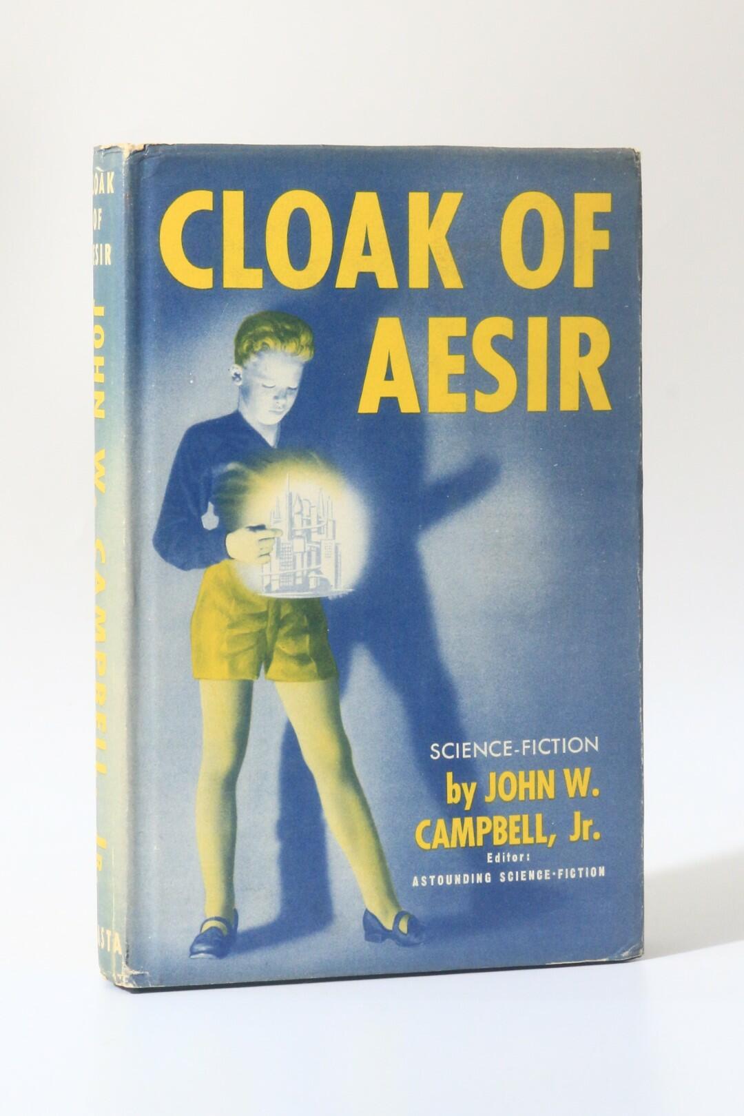 John W. Campbell - Cloak of Aesir - Shasta, 1952, First Edition.