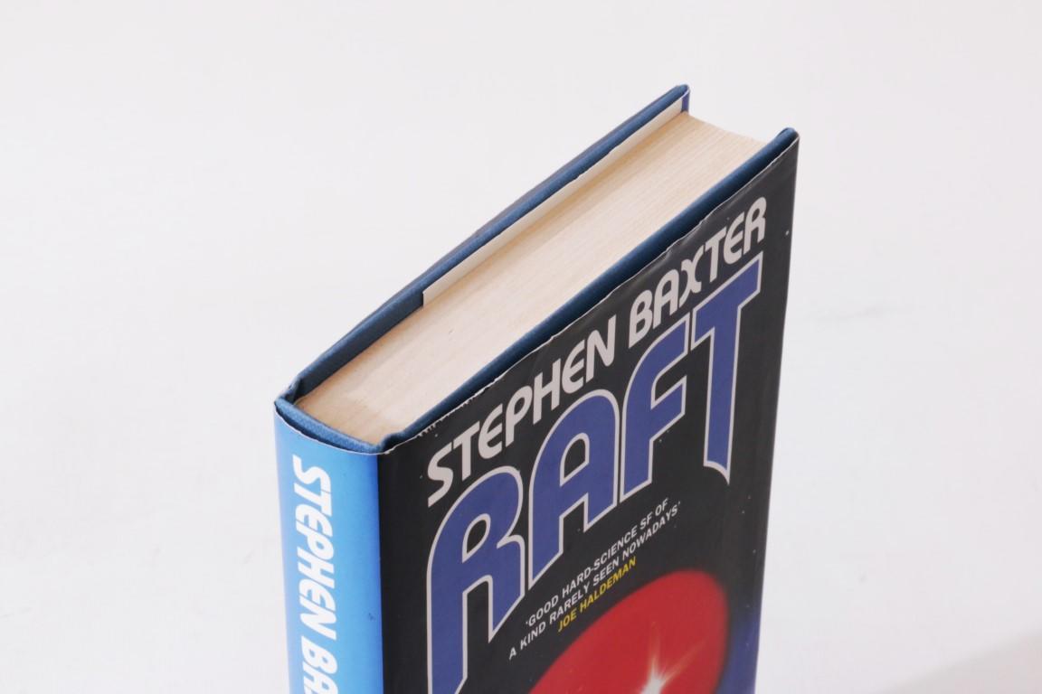 Stephen Baxter - Raft - Grafton, 1991, Signed First Edition.