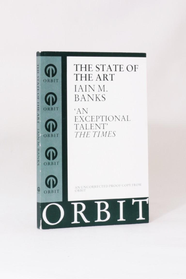 Iain M. Banks - The State of the Art - Orbit, 1991, Proof.