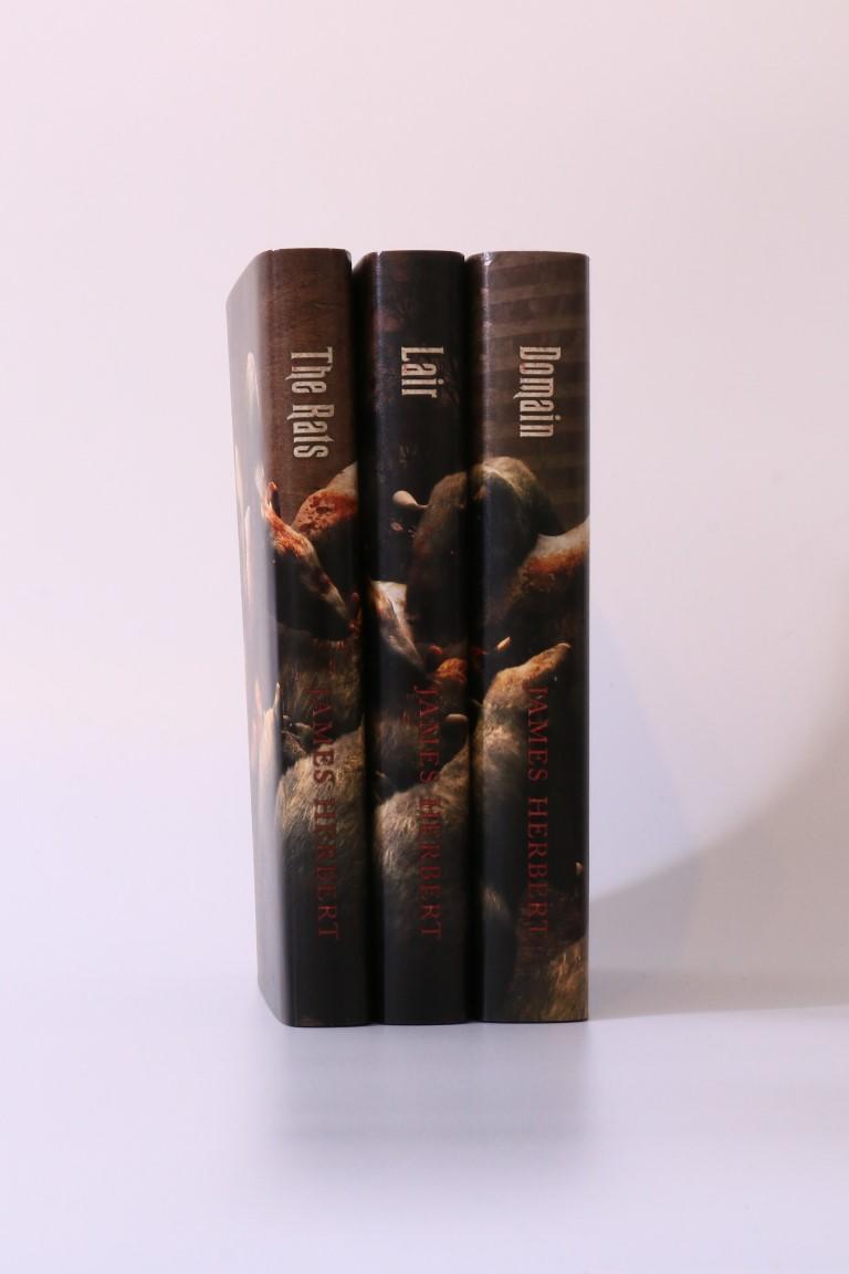 James Herbert - The Rats Trilogy [consisting] The Rats, Lair and Domain - Centipede Press, 2015,