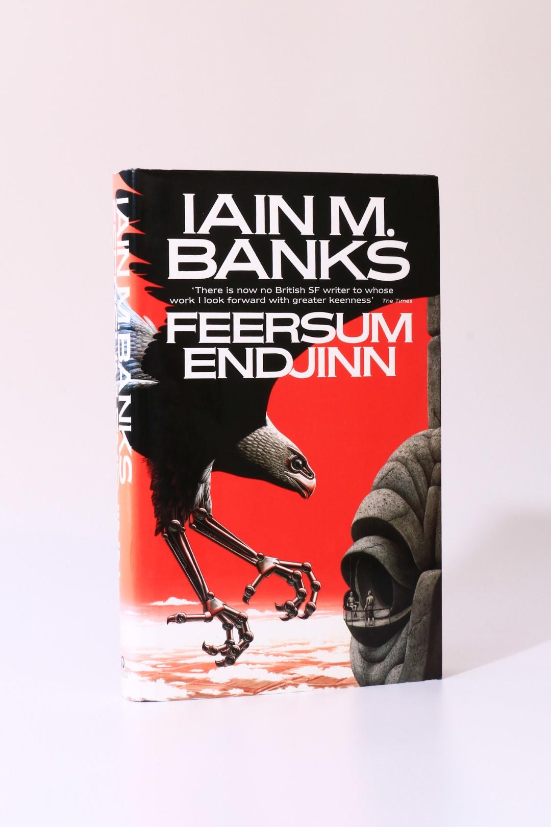 Iain M. Banks - Feersum Endjinn - Orbit, 1994, First Edition.