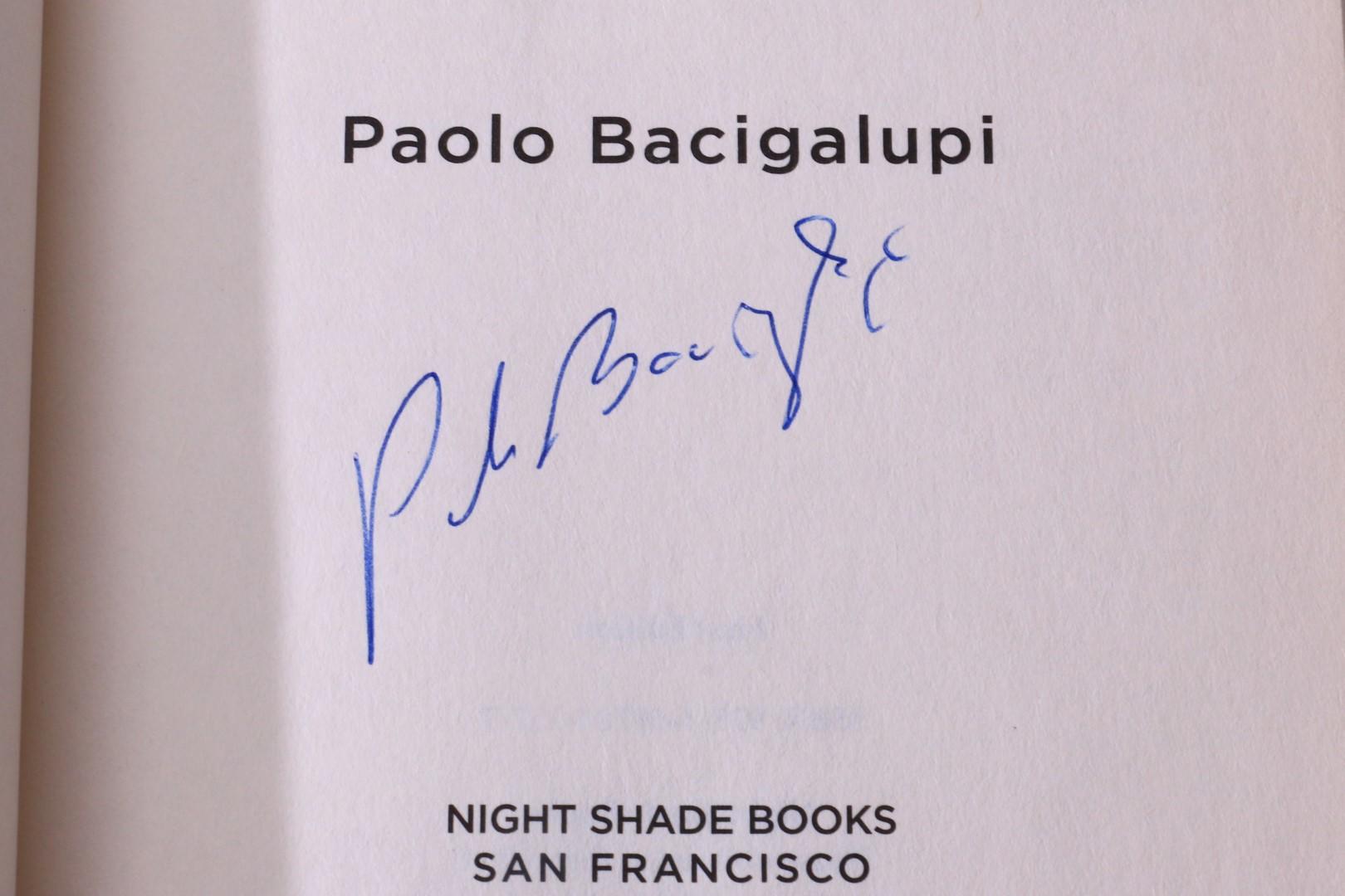 Paolo Bacigalupi - The Windup Girl - Night Shade Books, 2009, Signed First Edition.