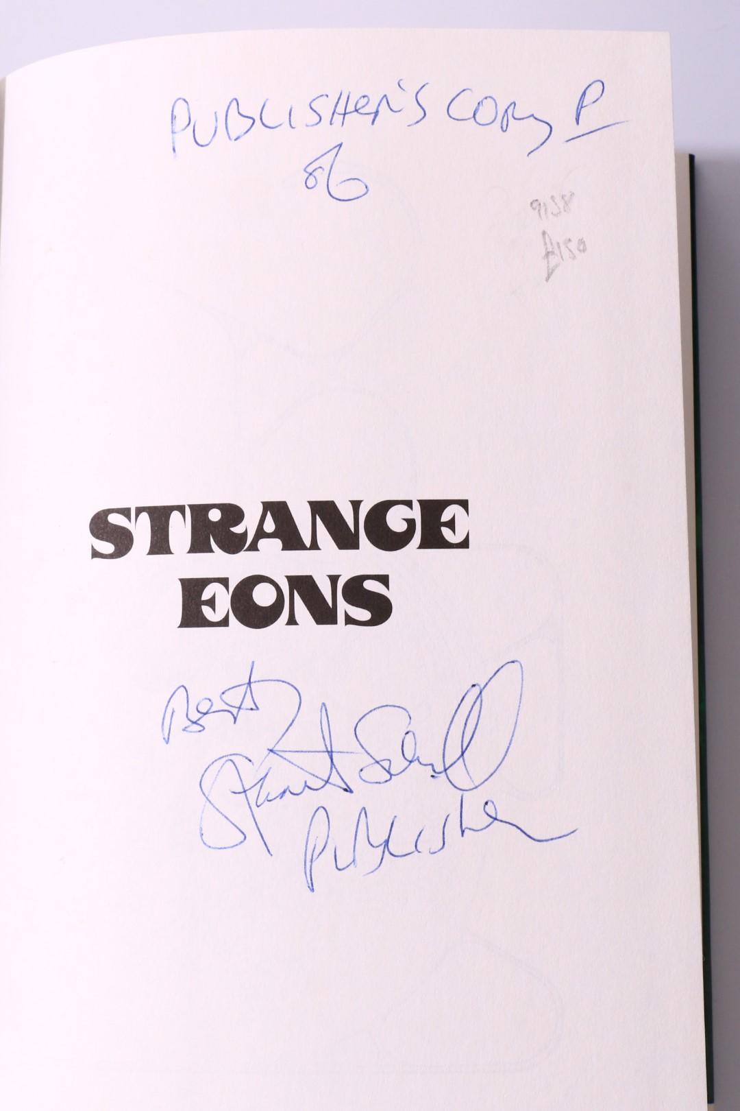 Robert Bloch - Strange Eons - Whispers Press, 1978, Limited Edition.
