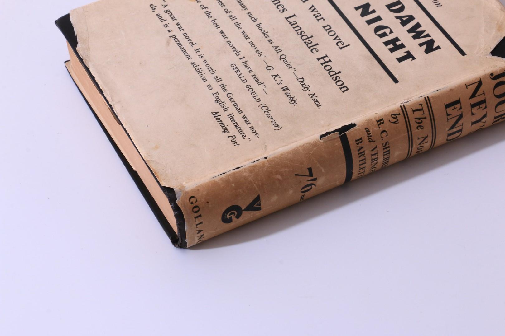 R.C. Sherriff & Vernon Bartlett - Journey's End - Gollancz, 1930, First Edition.