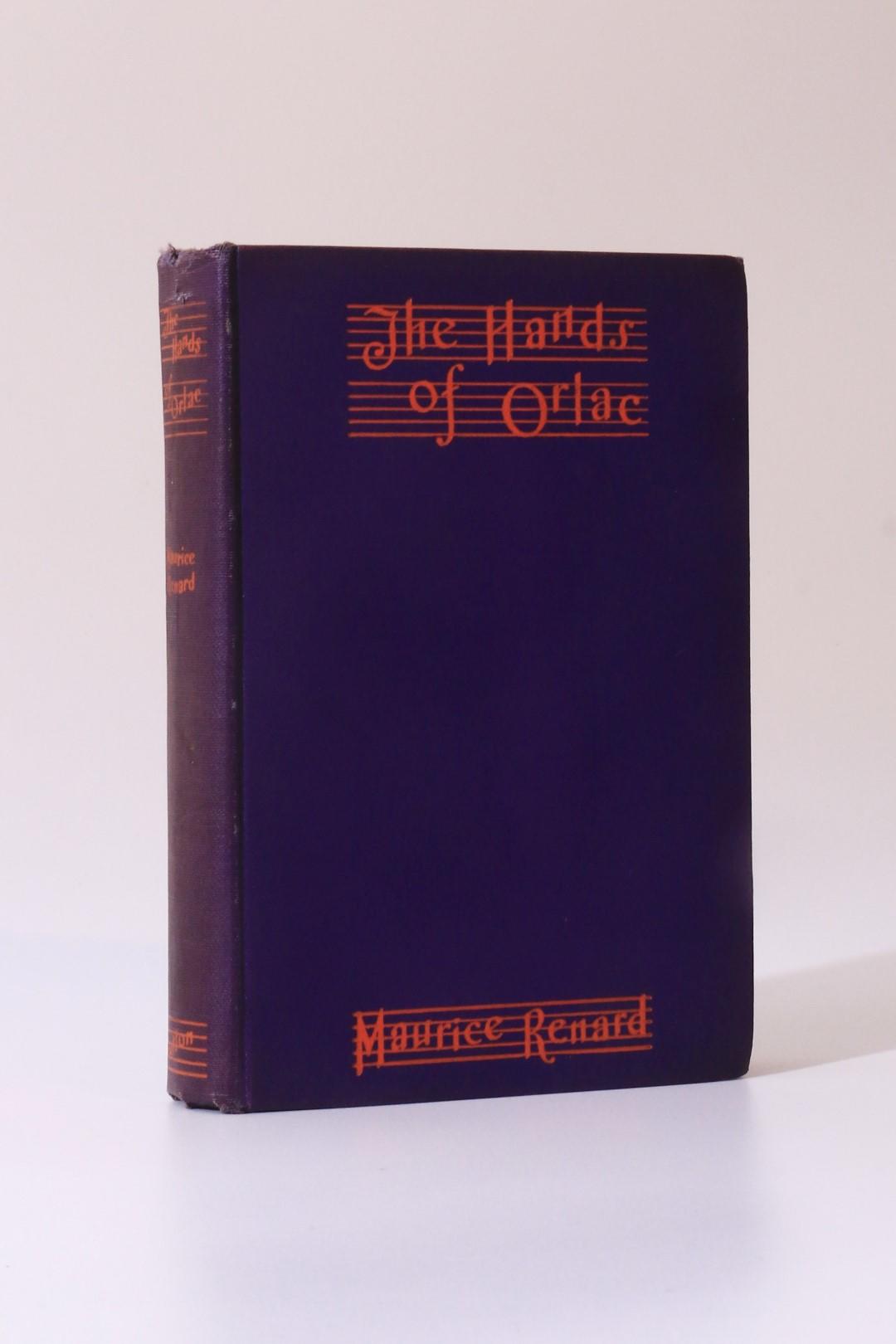 Maurice Renard - The Hands of Orlac - Dutton, nd [1929], First Edition.