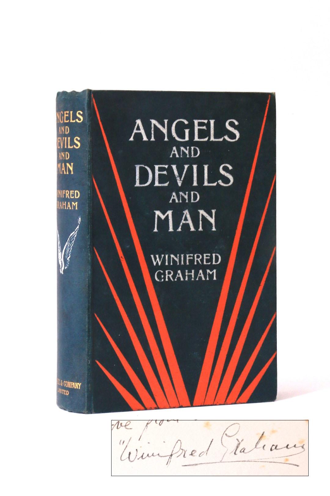 Winifred Graham - Angels and Devils and Man - Cassell, 1904, Signed First Edition.