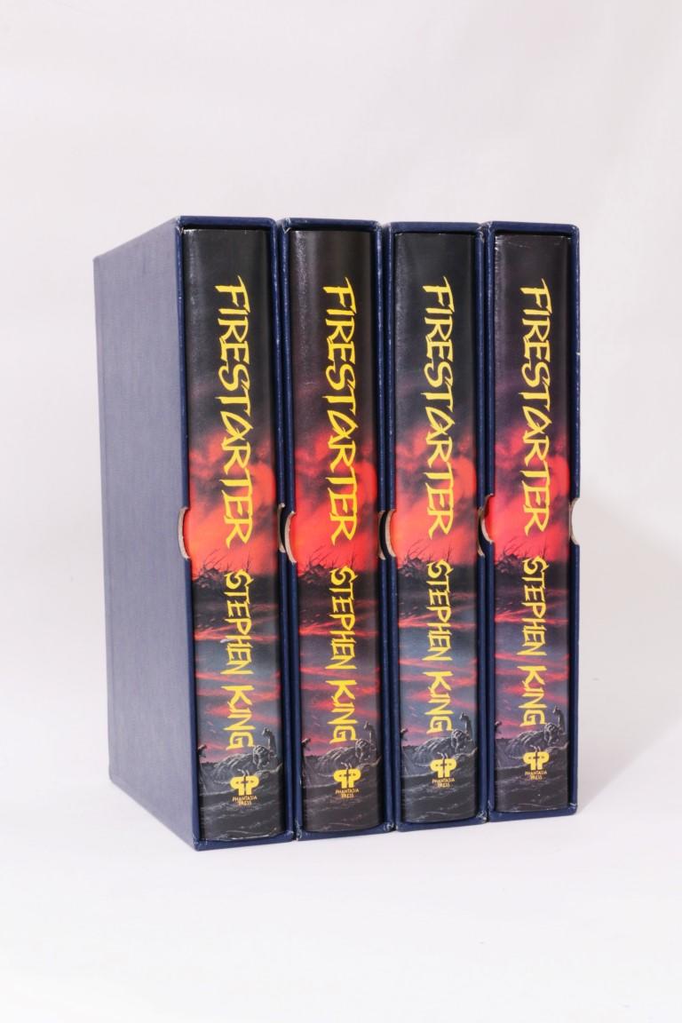 Stephen King - Firestarter [All four dates] - Phantasia Press, 1980, Signed Limited Edition.