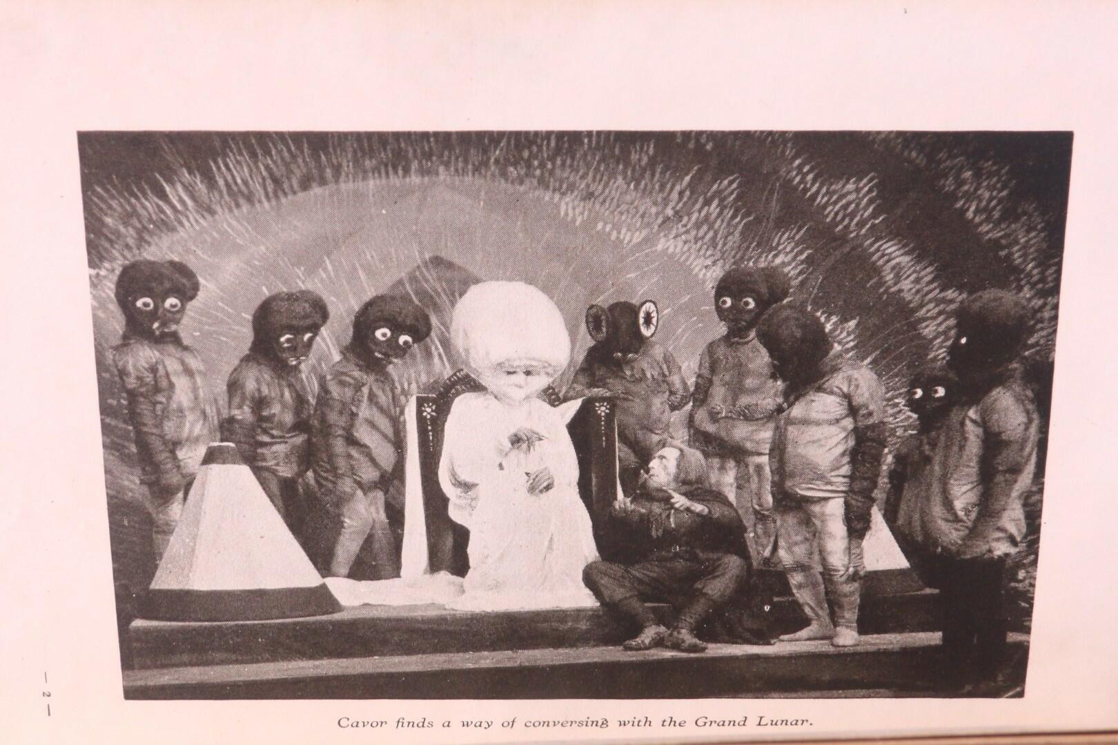H.G. Wells - A Screen Adaptation of the First Men in the Moon - Gaumont Film Hire Service, 1919, First Edition.