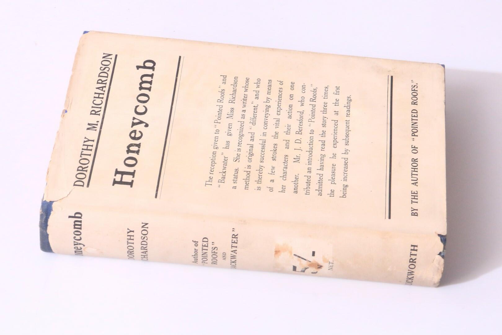 Dorothy M. Richardson - Honeycomb - Duckworth, 1917, First Edition.