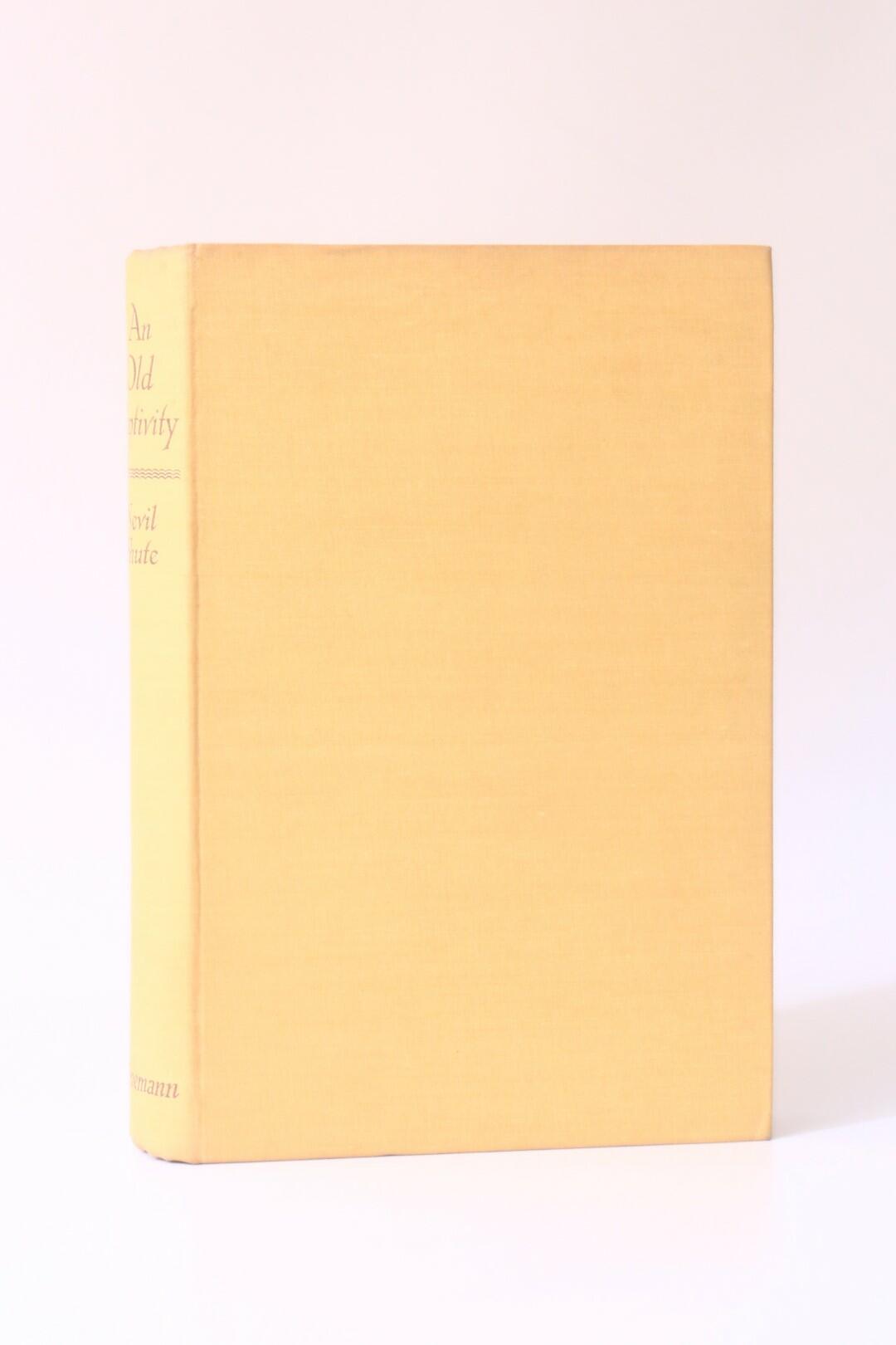Nevil Shute - An Old Captivity - Heinemann, 1940, First Edition.