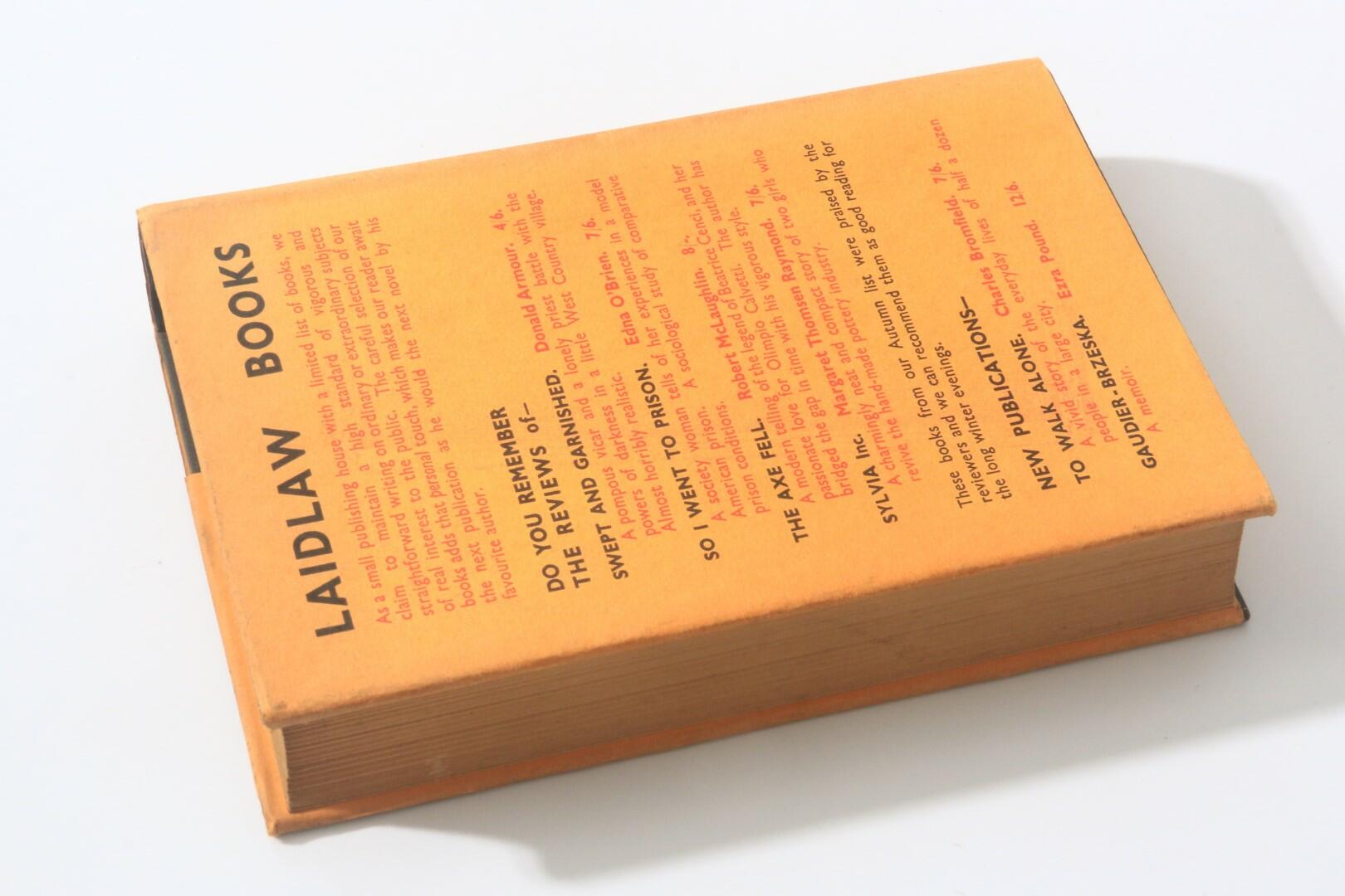 Boyne Grainger - The Jester's Reign - Laidlaw & Butchart, 1939, First Edition.