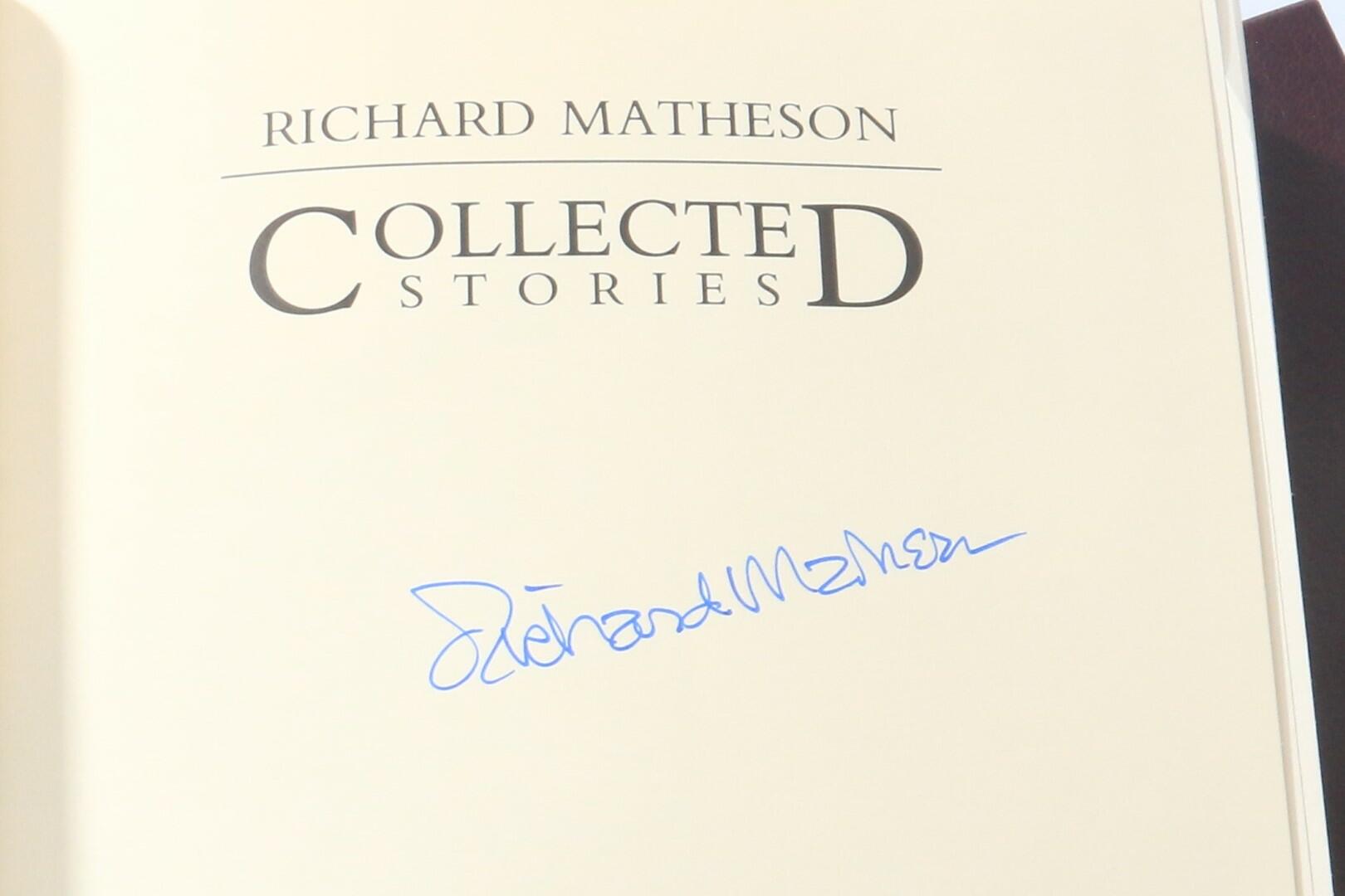 Richard Matheson - Collected Stories - Dream/Press, 1989, Signed Limited Edition.