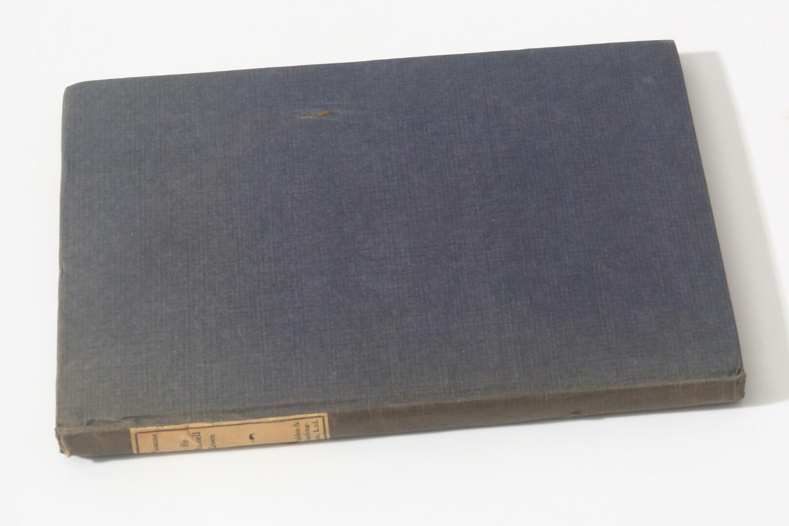 Russell Green - Passions - Holden & Hardingham, 1921, Signed First Edition.