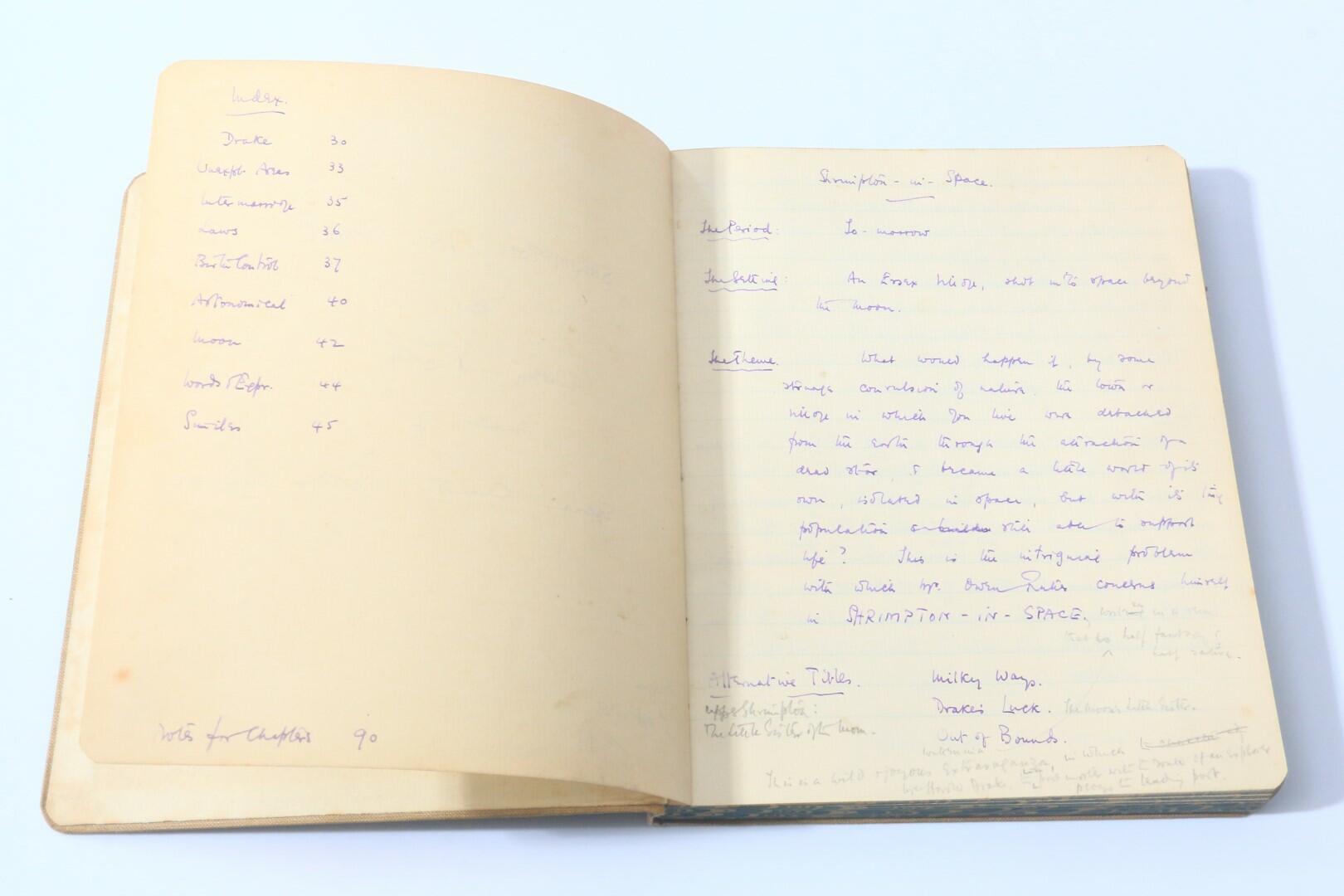 Owen Rutter - Shrimpton in Space - , , Manuscript.