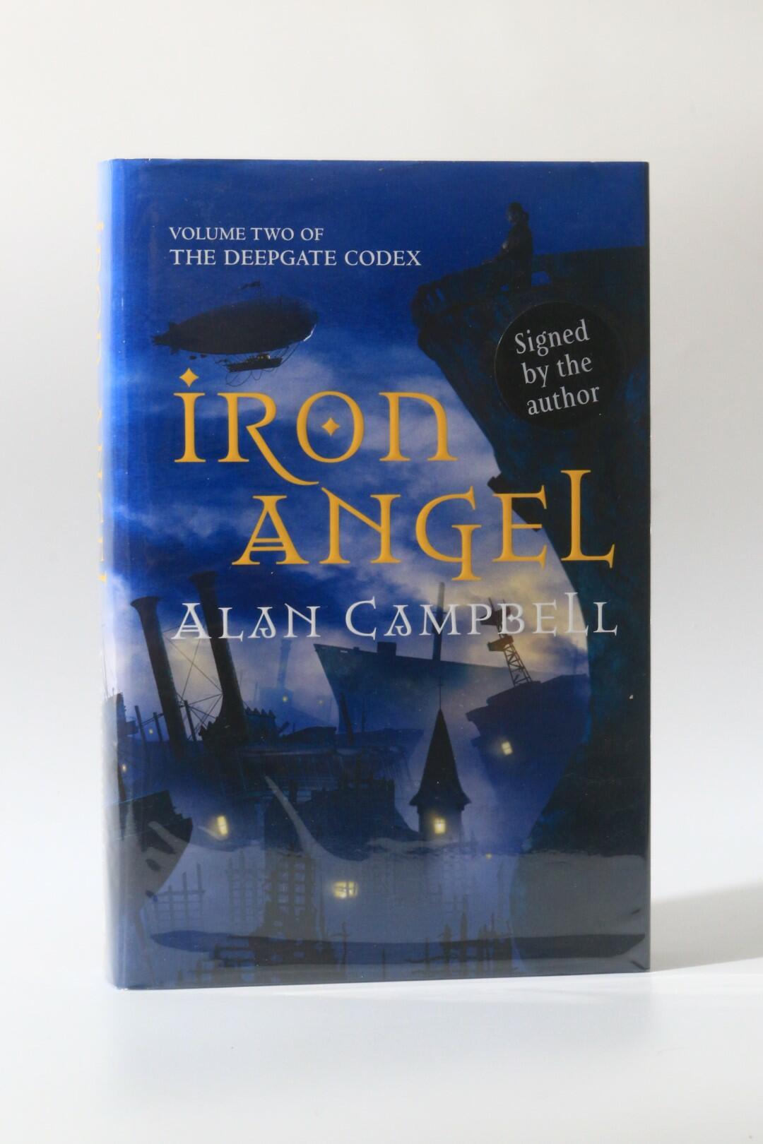 Alan Campbell - Iron Angel - Tor, 2008, Signed First Edition.